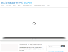 Tablet Screenshot of markpennerhowell.com